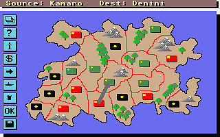 Conquest atari screenshot